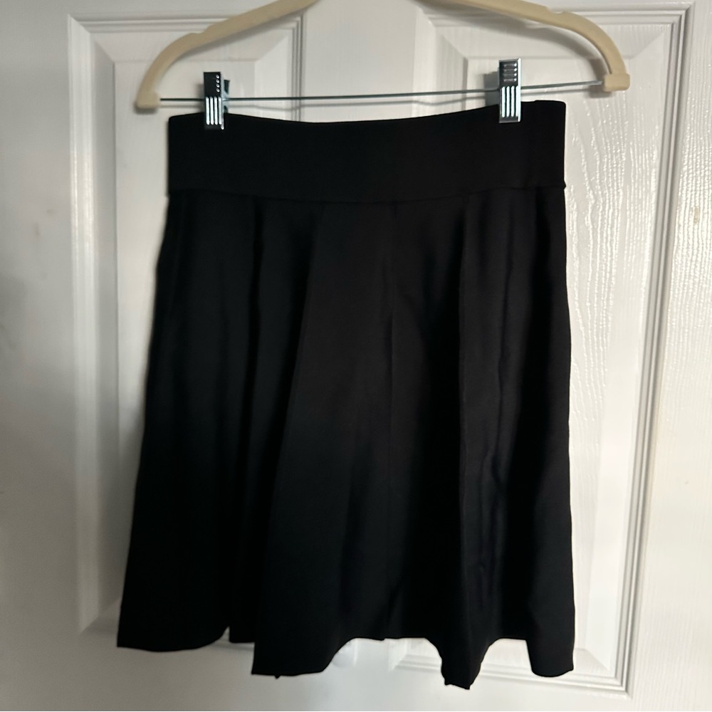 Classic Black A-Line Skirt